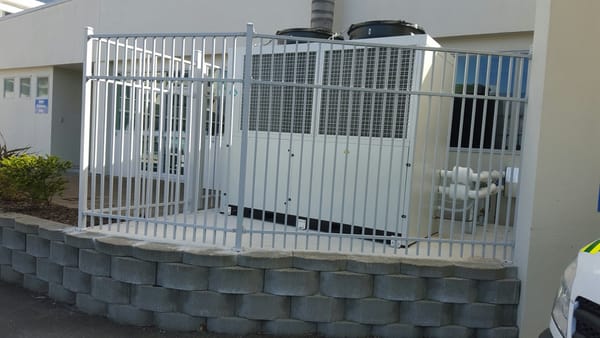 Security fencing and gate, Whangārei Hospital